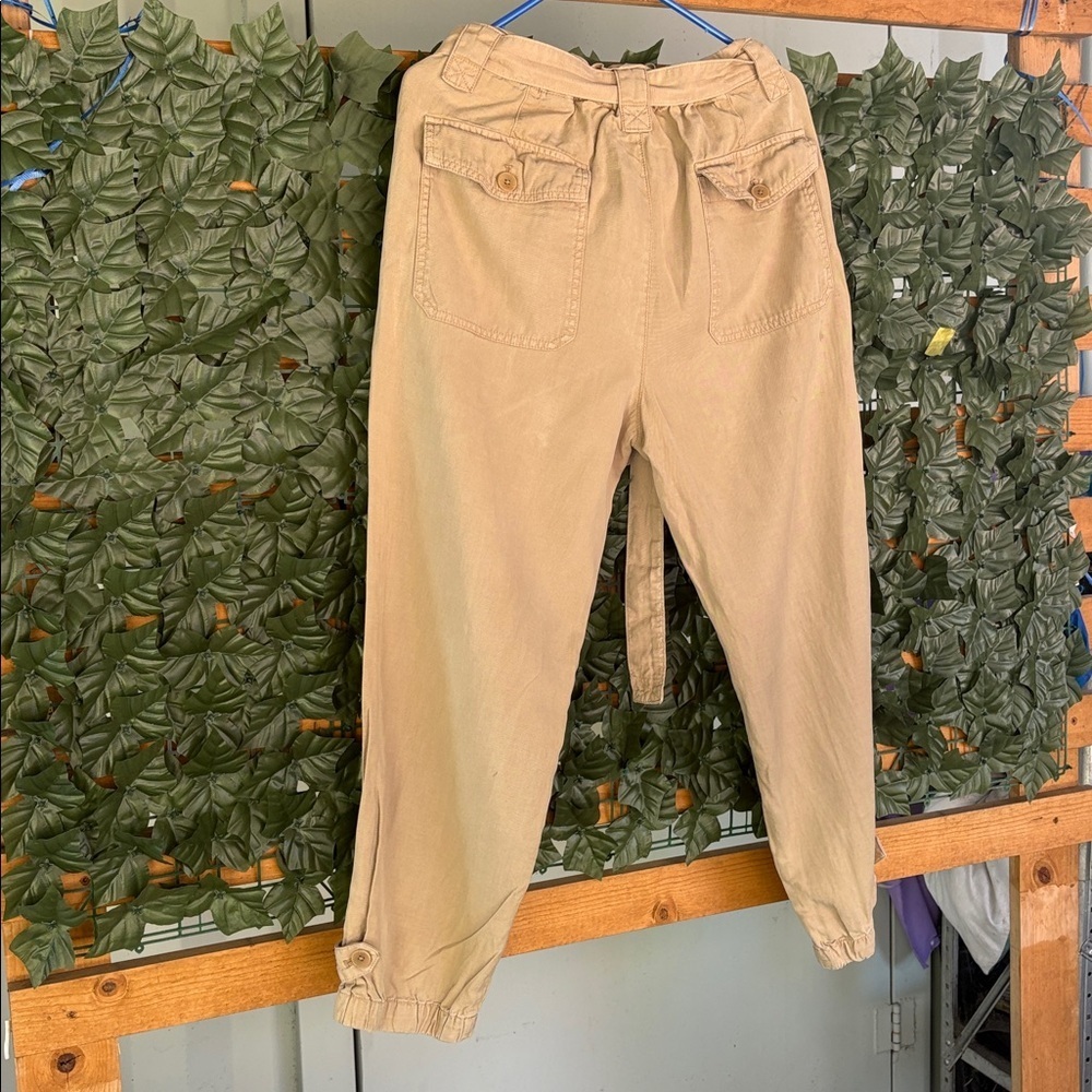 Banana Republic Light Tan Drawstring Chinos - Picture 7 of 8